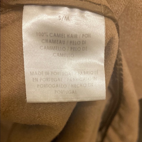 AYR The Robe Coat Camel Hair Wool Blend Longline Size S/M - Picture 11 of 11